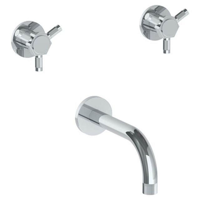 Watermark - Wall Mounted 3 Hole Bath Set - Vintage Copper