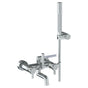 Watermark - Wall Mounted Exposed Bath Set with Hand Shower - Vintage Copper