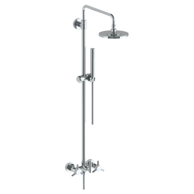 Watermark - Wall Mounted Exposed Shower with Hand Shower - Vintage Copper