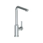 Watermark - Deck Mounted 1 Hole Square Top Kitchen Faucet with Pull Out Spray - High Spout - Vintage Copper