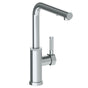 Watermark - Deck Mounted 1 Hole Square Top Kitchen Faucet with Pull Out Spray - Low Spout - Vintage Copper