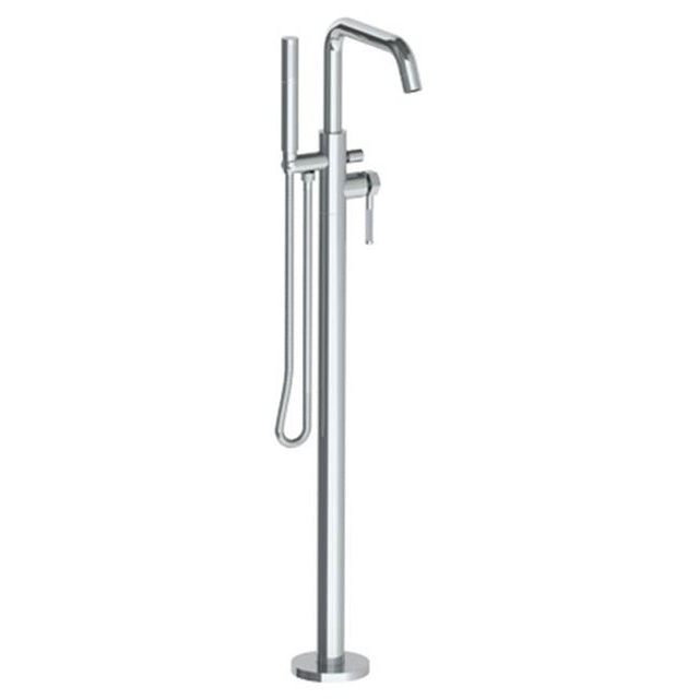 Watermark - Single Hole Floor Standing Bath Set with Hand Shower - Vintage Copper