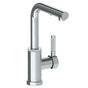 Watermark - Deck Mounted 1 Hole Square Top Prep Faucet with Pull Out Spray - Vintage Copper