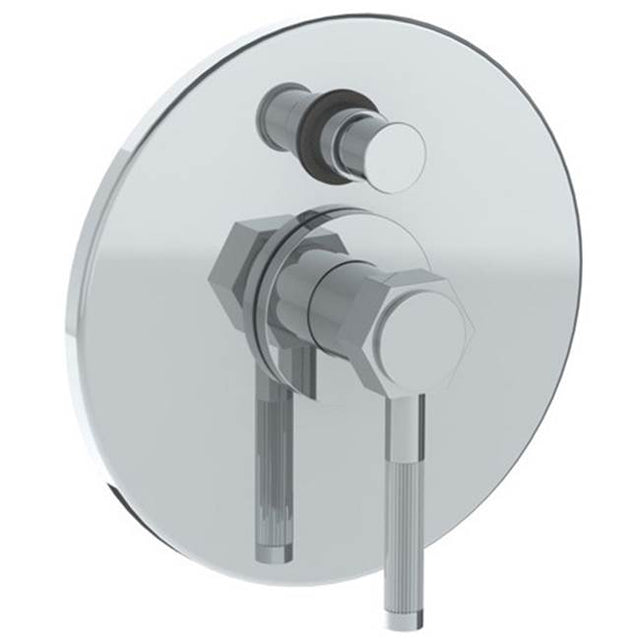 Watermark - Wall Mounted Pressure Balance Shower Trim with Diverter, 7'' dia. - Vintage Copper
