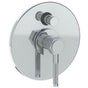 Watermark - Wall Mounted Pressure Balance Shower Trim with Diverter, 7'' dia. - Vintage Copper