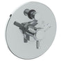 Watermark - Wall Mounted Pressure Balance Shower Trim with Diverter, 7'' dia. - Vintage Copper