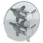 Watermark - Wall Mounted Thermostatic Shower Trim with built-in control, 7 1/2'' - Vintage Copper