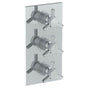 Watermark - Wall Mounted Thermostatic Shower Trim with 2 built-in controls, 6 1/4'' x 12'' - Vintage Copper