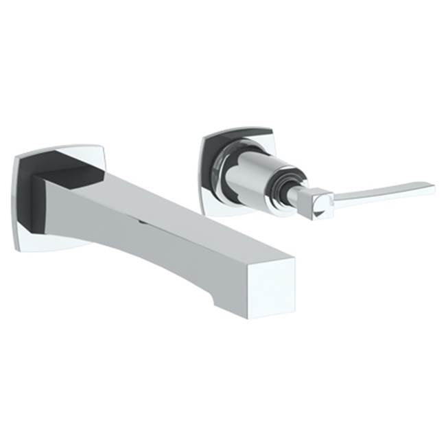 Watermark - Wall Mounted 2 Hole Lavatory Set with 7 5/8'' CTC Spout - Vintage Copper