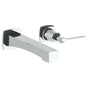 Watermark - Wall Mounted 2 Hole Lavatory Set with 7 5/8'' CTC Spout - Vintage Copper