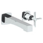 Watermark - Wall Mounted 2 Hole Lavatory Set with 7 5/8'' CTC Spout - Vintage Copper