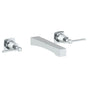 Watermark - Wall Mounted 3 Hole Bath Set - Vintage Copper