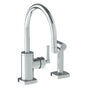 Watermark - Deck Mounted 2 Hole Kitchen Set - Includes Side Spray. Mixing Valve - Vintage Copper