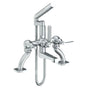 Watermark - Deck Mounted Exposed Bath Set with Hand Shower - Vintage Copper