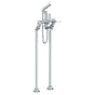 Watermark - Floor Standing Bath Set with Hand Shower - Vintage Copper