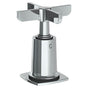Watermark - Trim For Deck Mounted Valve.  Engraved ''C'' - Satin Elite Brass