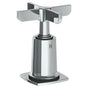 Watermark - Trim For Deck Mounted Valve.  Engraved ''H'' - Vintage Copper