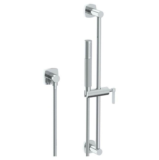 Watermark - Positioning Bar Shower Kit with Slim Hand Shower and 69'' Hose - Vintage Copper