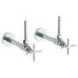 Watermark - Lavatory Angle Stop Kit -1/2'' Sweat x 3/8'' OD Compression - Vintage Copper