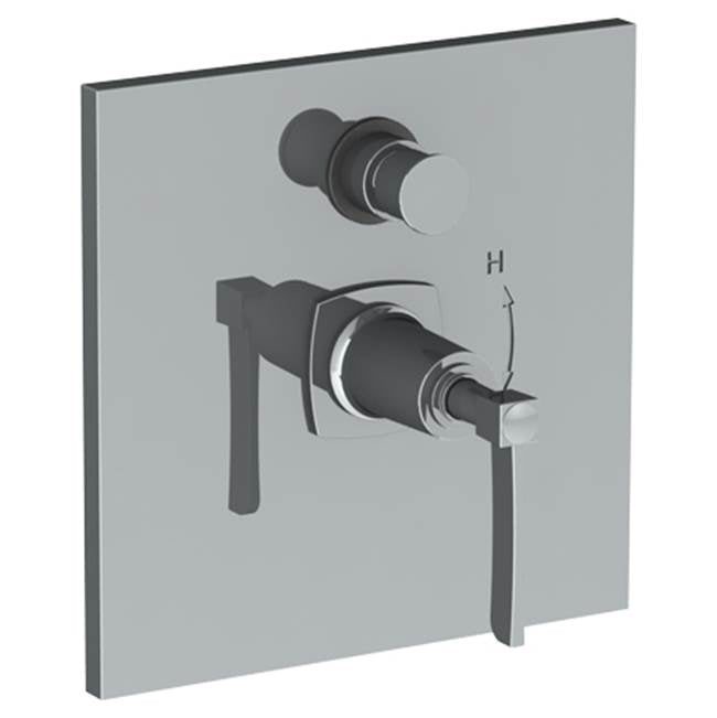 Watermark - Wall Mounted Pressure Balance Shower Trim with Diverter, 7'' - Vintage Copper