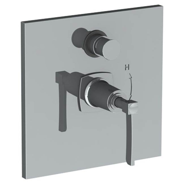 Watermark - Wall Mounted Pressure Balance Shower Trim with Diverter, 7'' - Vintage Copper
