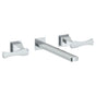 Watermark - Wall Mounted 3 Hole Bath Set - Vintage Copper