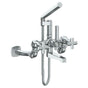 Watermark - Wall Mounted Exposed Bath Set with Hand Shower - Vintage Copper
