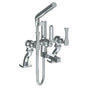 Watermark - Deck Mounted Exposed Bath Set with Hand Shower - Vintage Copper