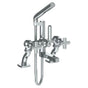 Watermark - Deck Mounted Exposed Bath Set with Hand Shower - Vintage Copper