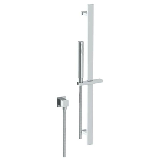 Watermark - Positioning Bar Shower Kit with Slim Hand Shower and 69'' Hose - Vintage Copper