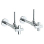 Watermark - Lavatory Angle Stop Kit -1/2'' Sweat x 3/8'' OD Compression - Vintage Copper