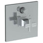 Watermark - Wall Mounted Pressure Balance Shower Trim with Diverter, 7'' - Vintage Copper
