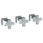 Watermark - Wall Mounted 3-Valve Shower Trim - Vintage Copper