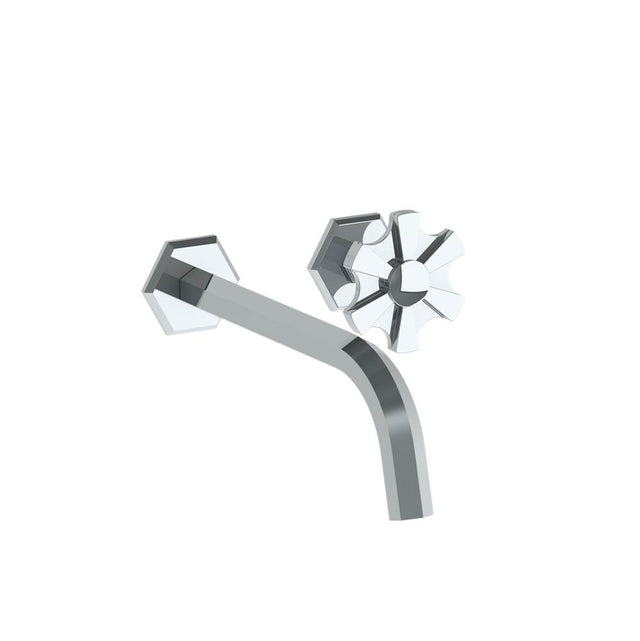Watermark - Wall Mounted 2 Hole Lavatory Set with 8 1/2'' CTC Spout - Vintage Copper