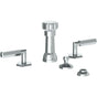 Watermark - Deck Mounted 4-Hole Bidet - Vintage Copper