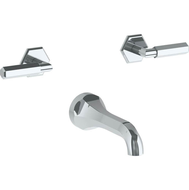 Watermark - Wall Mounted 3 Hole Bath Set - Vintage Copper