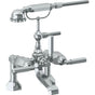 Watermark - Deck Mounted Exposed Bath Set with Hand Shower - Vintage Copper