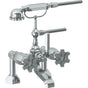 Watermark - Deck Mounted Exposed Bath Set with Hand Shower - Vintage Copper