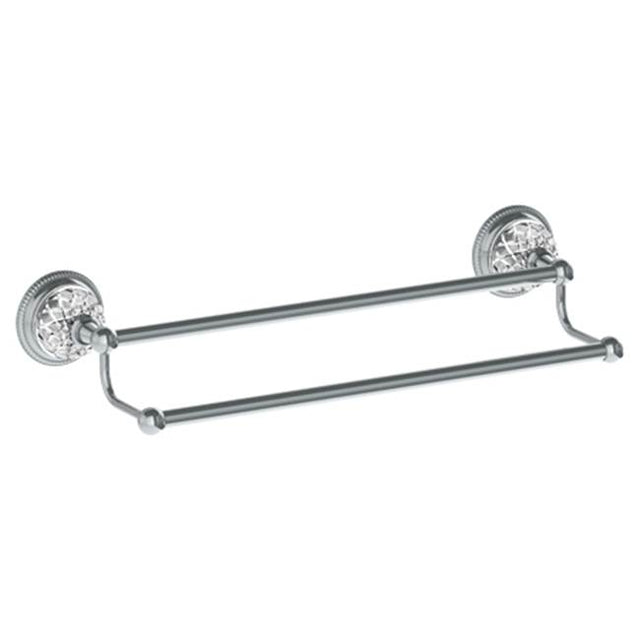 Watermark - Wall Mounted Double Towel Bar, 18'' - Vintage Copper