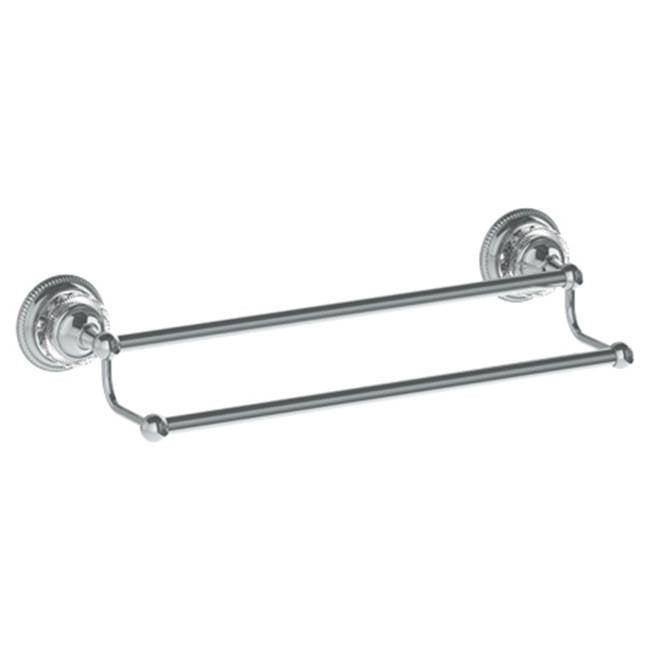 Watermark - Wall Mounted Double Towel Bar, 18'' - Vintage Copper