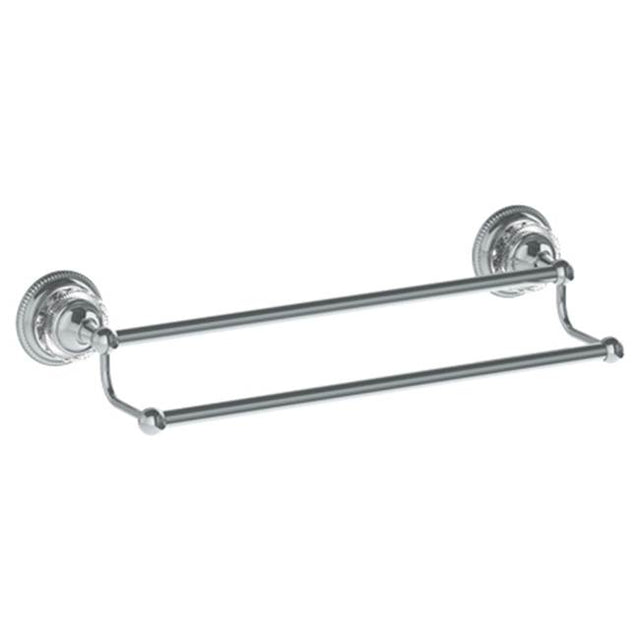 Watermark - Wall Mounted Double Towel Bar, 18'' - Vintage Copper