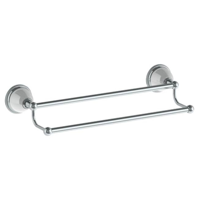 Watermark - Wall Mounted Double Towel Bar, 18'' - Vintage Copper