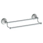 Watermark - Wall Mounted Double Towel Bar, 18'' - Vintage Copper