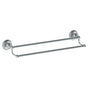 Watermark - Wall Mounted Double Towel Bar, 24'' - Vintage Brass
