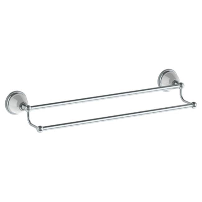 Watermark - Wall Mounted Double Towel Bar, 24'' - Vintage Copper