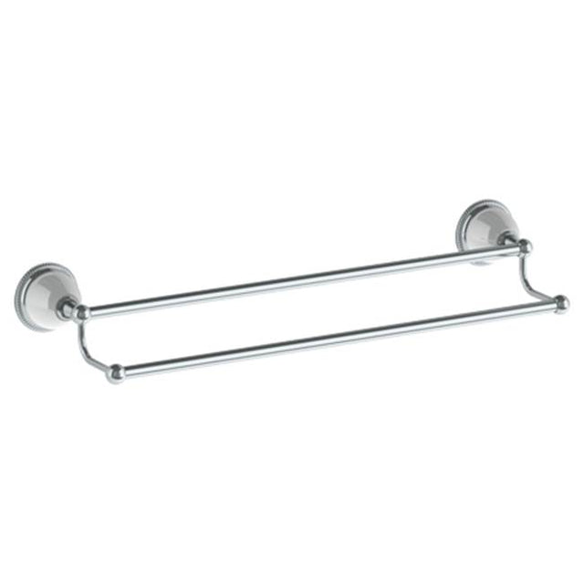 Watermark - Wall Mounted Double Towel Bar, 24'' - Vintage Copper