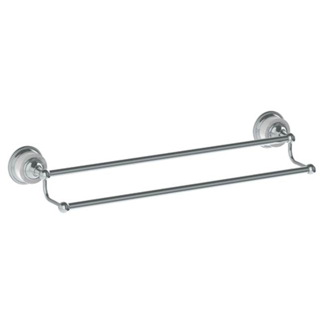 Watermark - Wall Mounted Double Towel Bar, 24'' - Vintage Copper