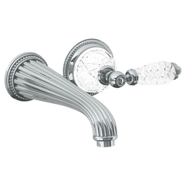 Watermark - Wall Mounted 2 Hole Lavatory Set with 8 1/4'' CTC Spout - Vintage Copper