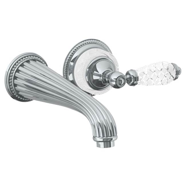 Watermark - Wall Mounted 2 Hole Lavatory Set with 8 1/4'' CTC Spout - Vintage Copper