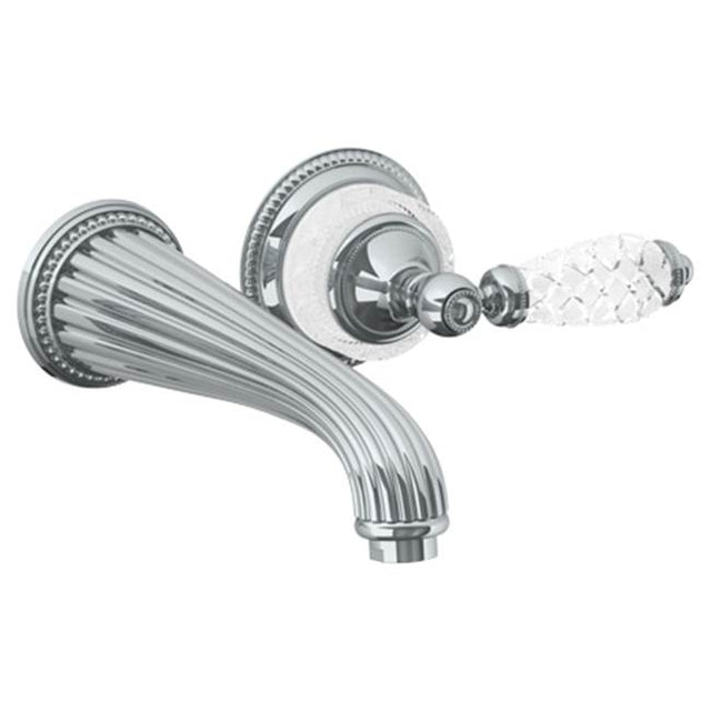Watermark - Wall Mounted 2 Hole Lavatory Set with 8 1/4'' CTC Spout - Vintage Copper